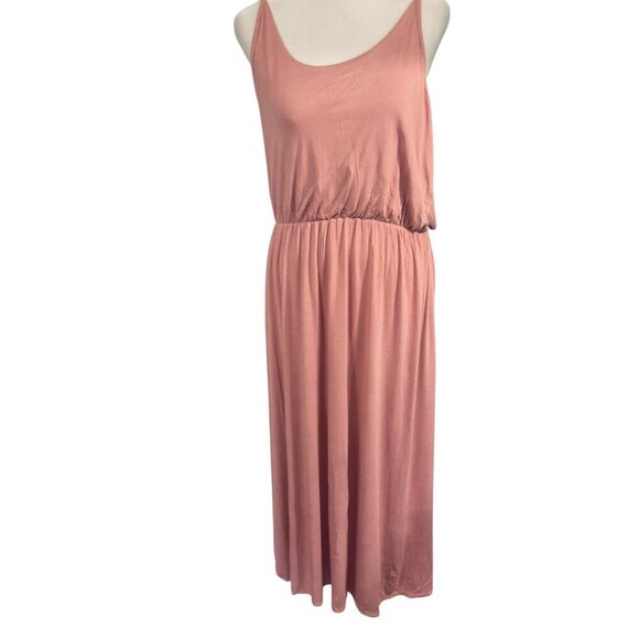 Olivia Rae Dresses & Skirts - Olivia Ray Women's Maxi Dress Pink Rose Lightweight Sleeveless Straps